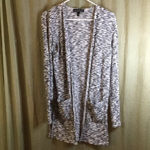 Derek Heart ♥️ open front duster cardigan with POCKETS!